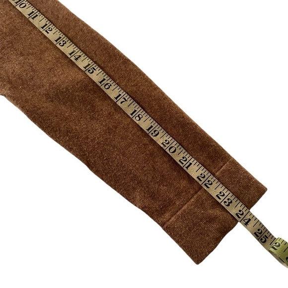 J. CREW BROWN TEDDIE COTTON WOOL BLEND CREWNECK SWEATER SIZE MEDIUM - Picture 9 of 11